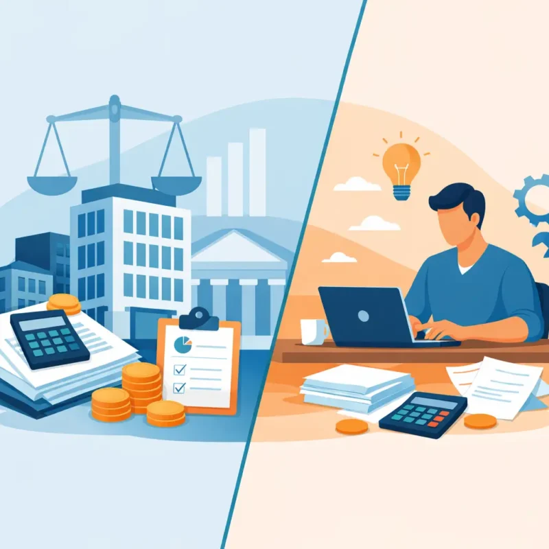 Incorporated vs Sole Proprietor Taxes